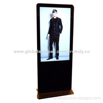 New Design Standalone 46-inch Digital Signage LCD Advertising Display Screen, 1,080P HD Decoding